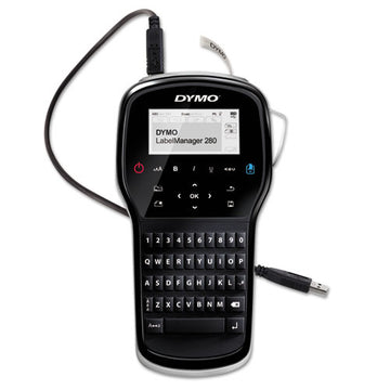 DYMO® Labelmanager 280 Label Maker, 0.6"-s Print Speed, 4 X 2.3 X 7.9 freeshipping - TVN Wholesale